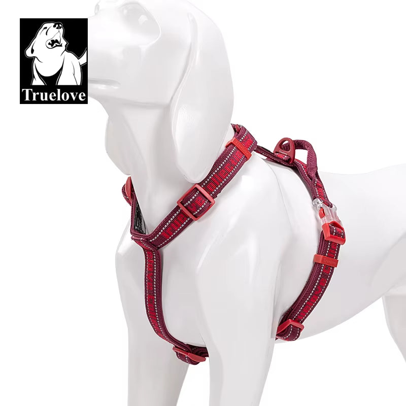 Padded No-Pull Harness for Giant Breeds – Fits 32–42 in Chest