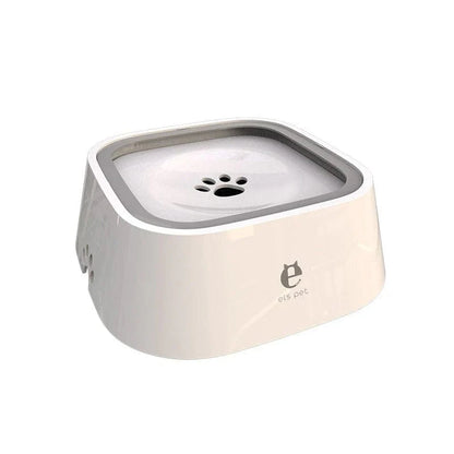 No-Spill Floating Water Bowl for Big Droolers – Large Capacity, Non-Skid