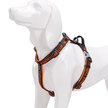 Padded No-Pull Harness for Giant Breeds – Fits 32–42 in Chest