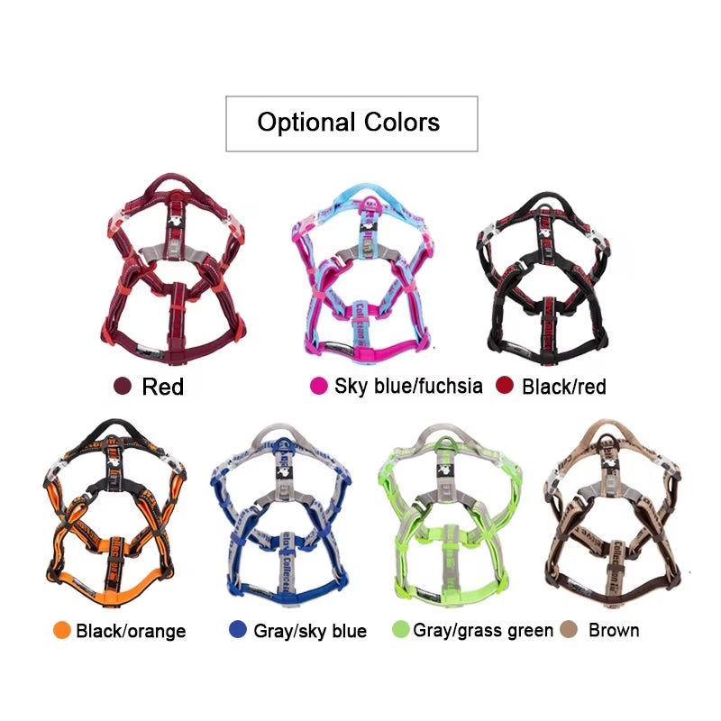 Padded No-Pull Harness for Giant Breeds – Fits 32–42 in Chest