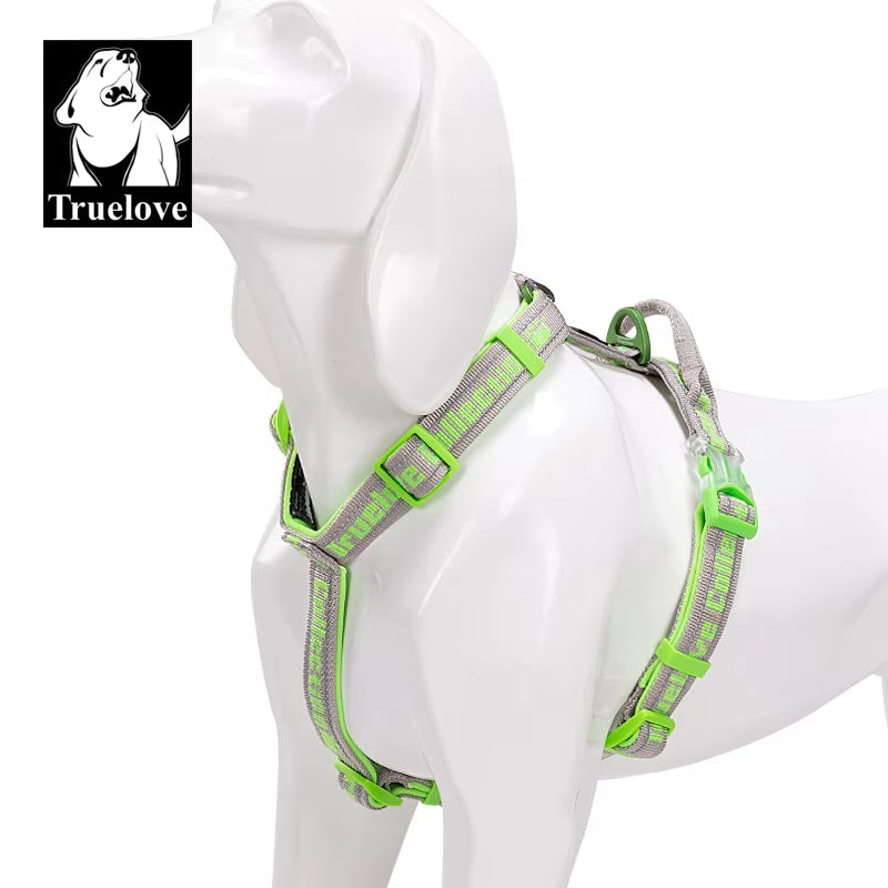 Padded No-Pull Harness for Giant Breeds – Fits 32–42 in Chest